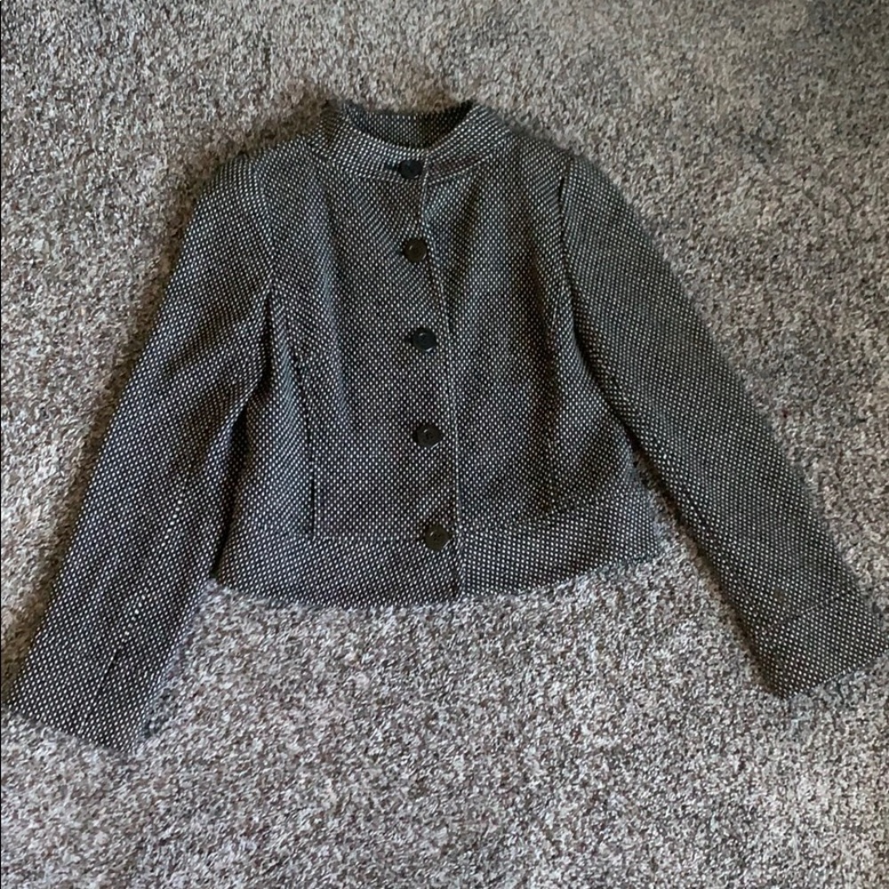 And Taylor loft black and white jacket